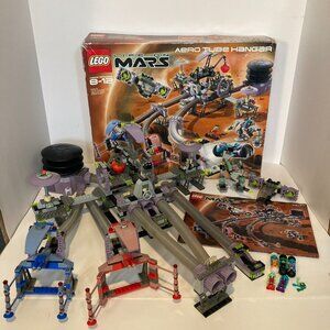 LEGO Life On Mars Aero Tube Hangar Set 7317 Complete With Box + Manual